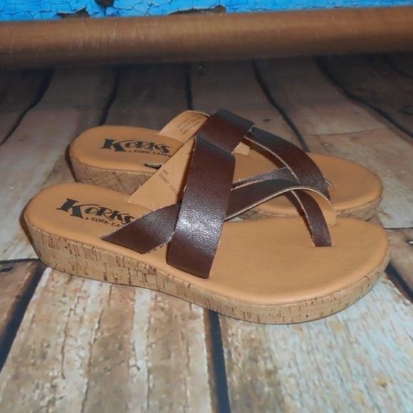 Kork-Ease Shoes - Korks By Kork-Ease Brown And Tan Sandals